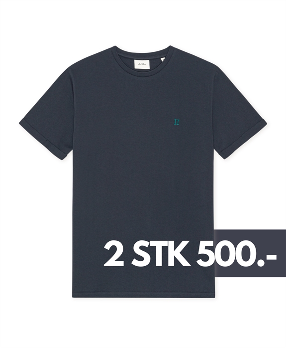 Les Deux Core Seasonal T-shirt - India Ink Blue